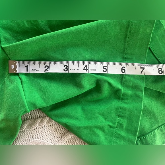 Rafaella designer Green Dress Shorts Summer Women’s size 12 - Picture 8 of 12